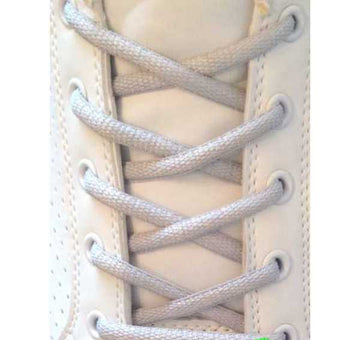 Shoe Laces Grey Silver - Sneaker Laces